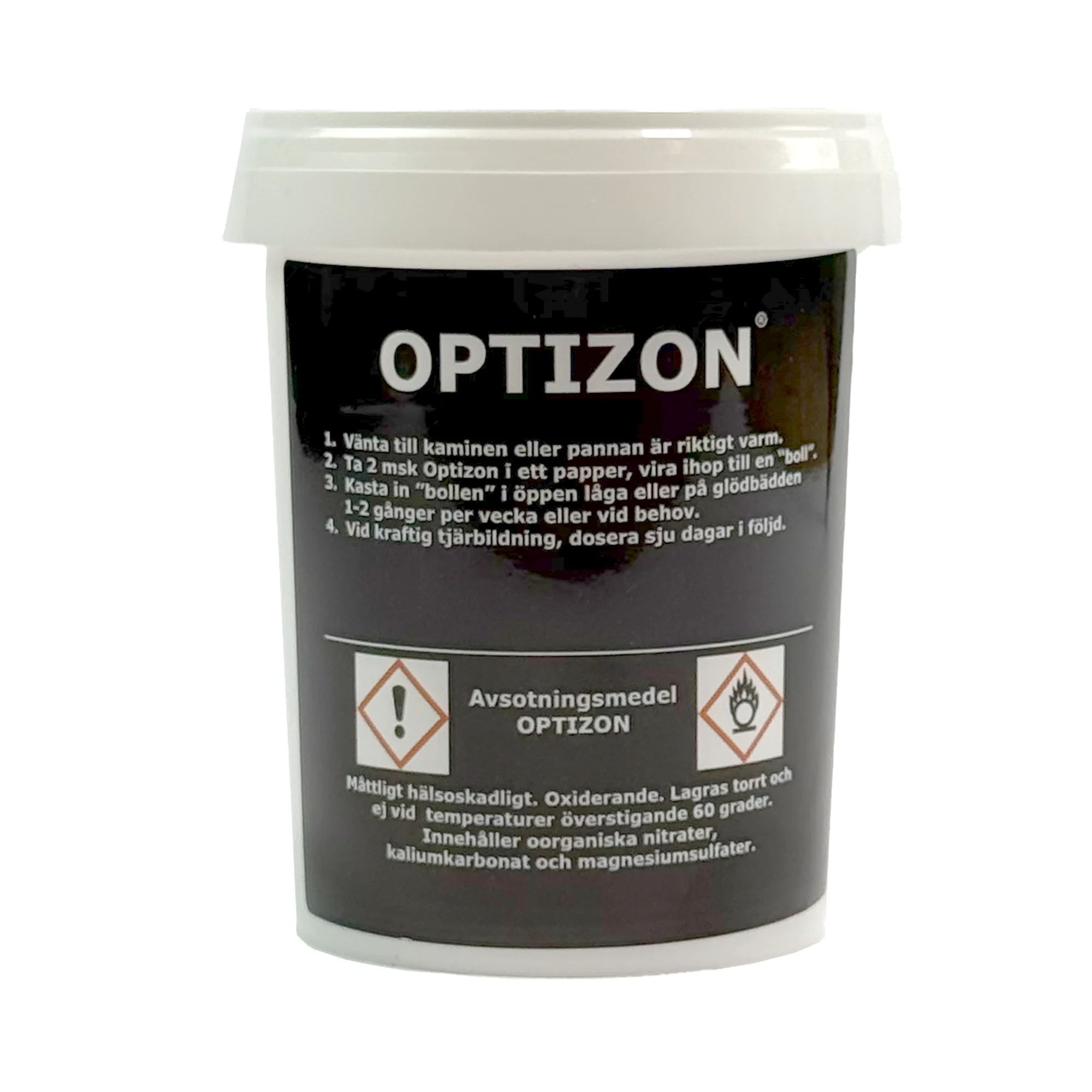 Avsotningsmiddel Optizon 900 g – For peis og fyrkjele